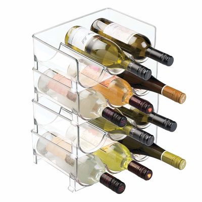 Het hoge Weatherability Acrylrek van de Organisatorclear acrylic wine van het Vertoningskader