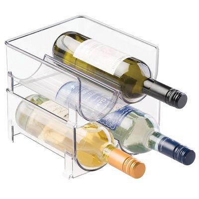 Modulaire Rek van de tafelblad het Acryl Plastic Wijn